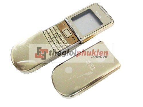 Vỏ Nokia 8800 Sirocco Gold ( Full bộ )